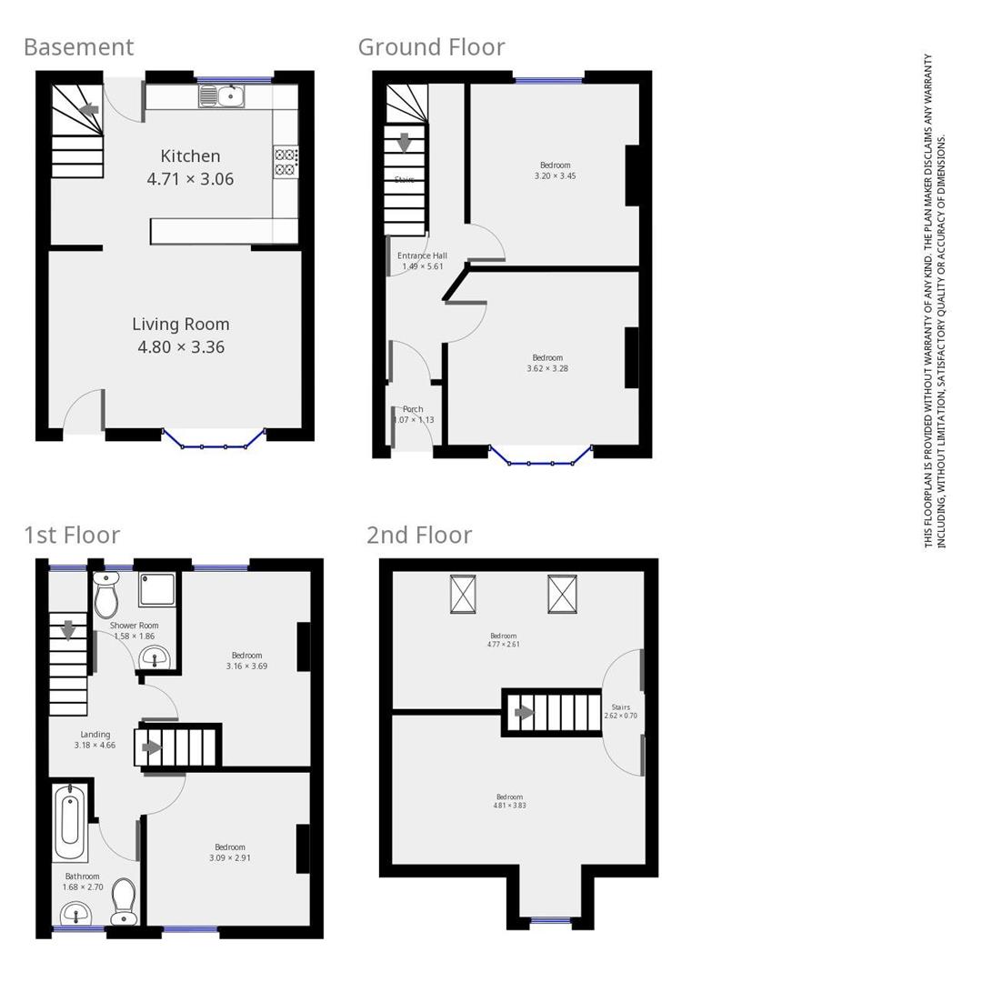 house - terraced for rent broadway