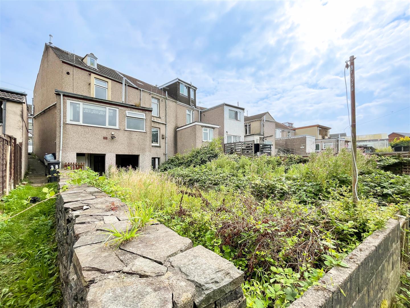 house - end terrace for sale penydre