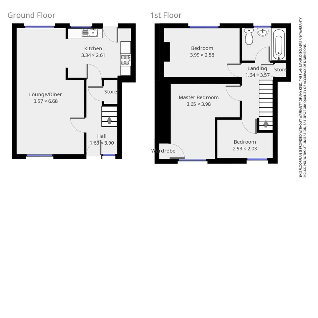 house - terraced for rent king street